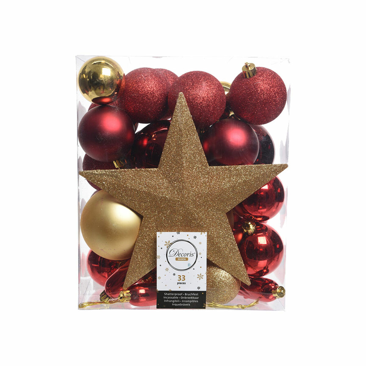 Juldekorationer Decoris (33 Delar)