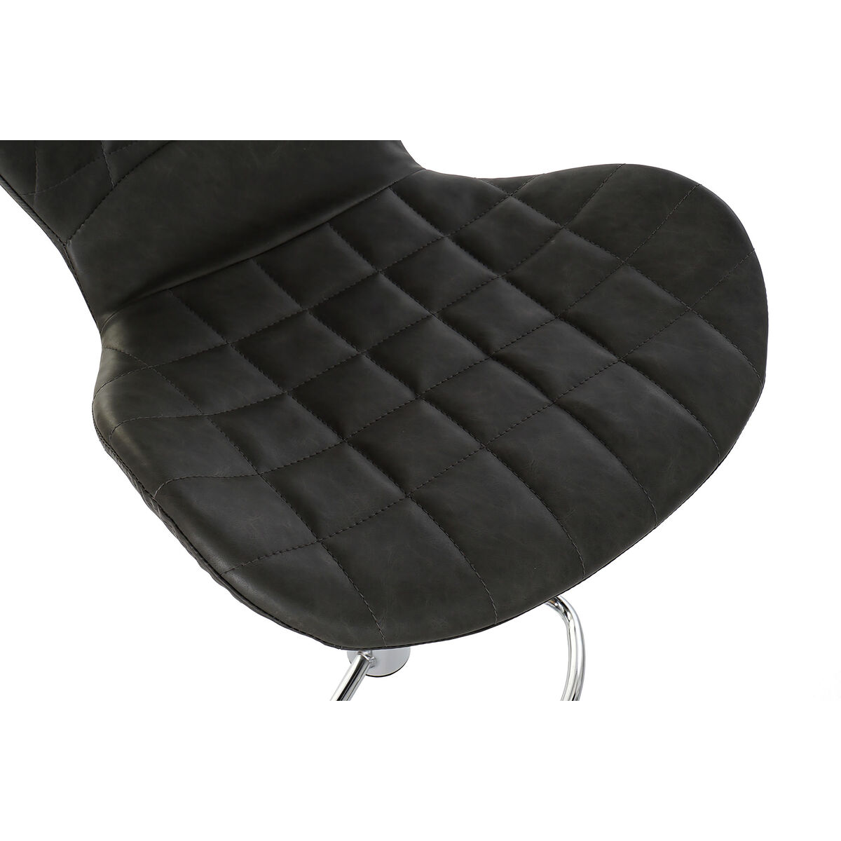 Sittpall Home ESPRIT Mörkgrå Metall 47 x 50 x 110 cm - 2