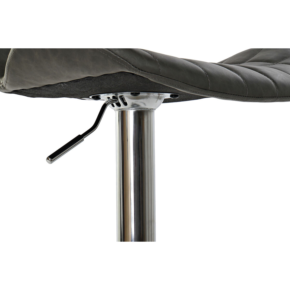 Sittpall Home ESPRIT Mörkgrå Metall 47 x 50 x 110 cm - 4