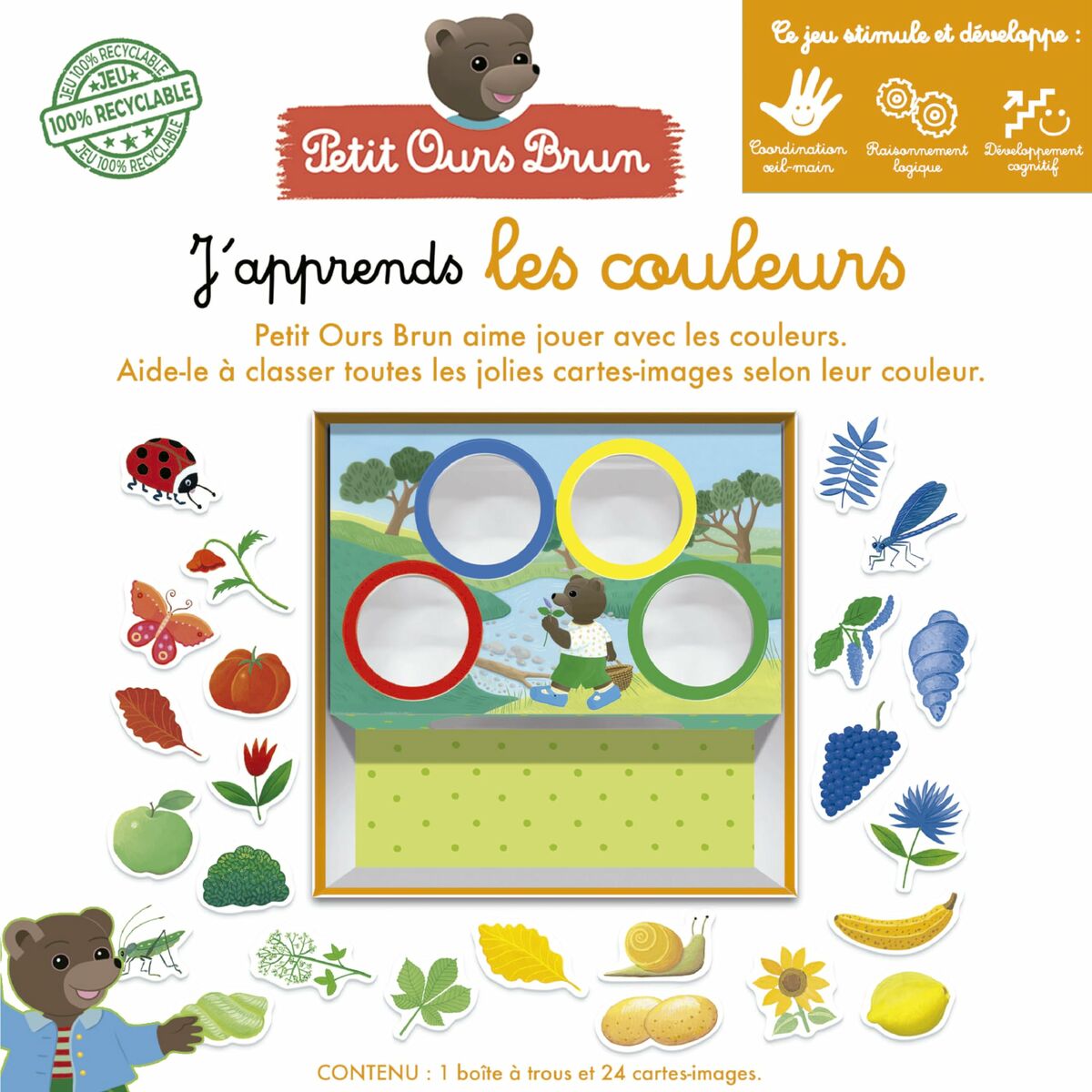Utbildningsspel Educa J´apprends les couleurs (FR) - 3