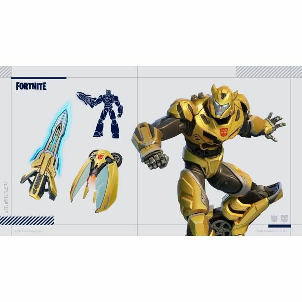 Xbox One / Series X Videospel Fortnite Pack Transformers (FR) Nedladdningskod - 13