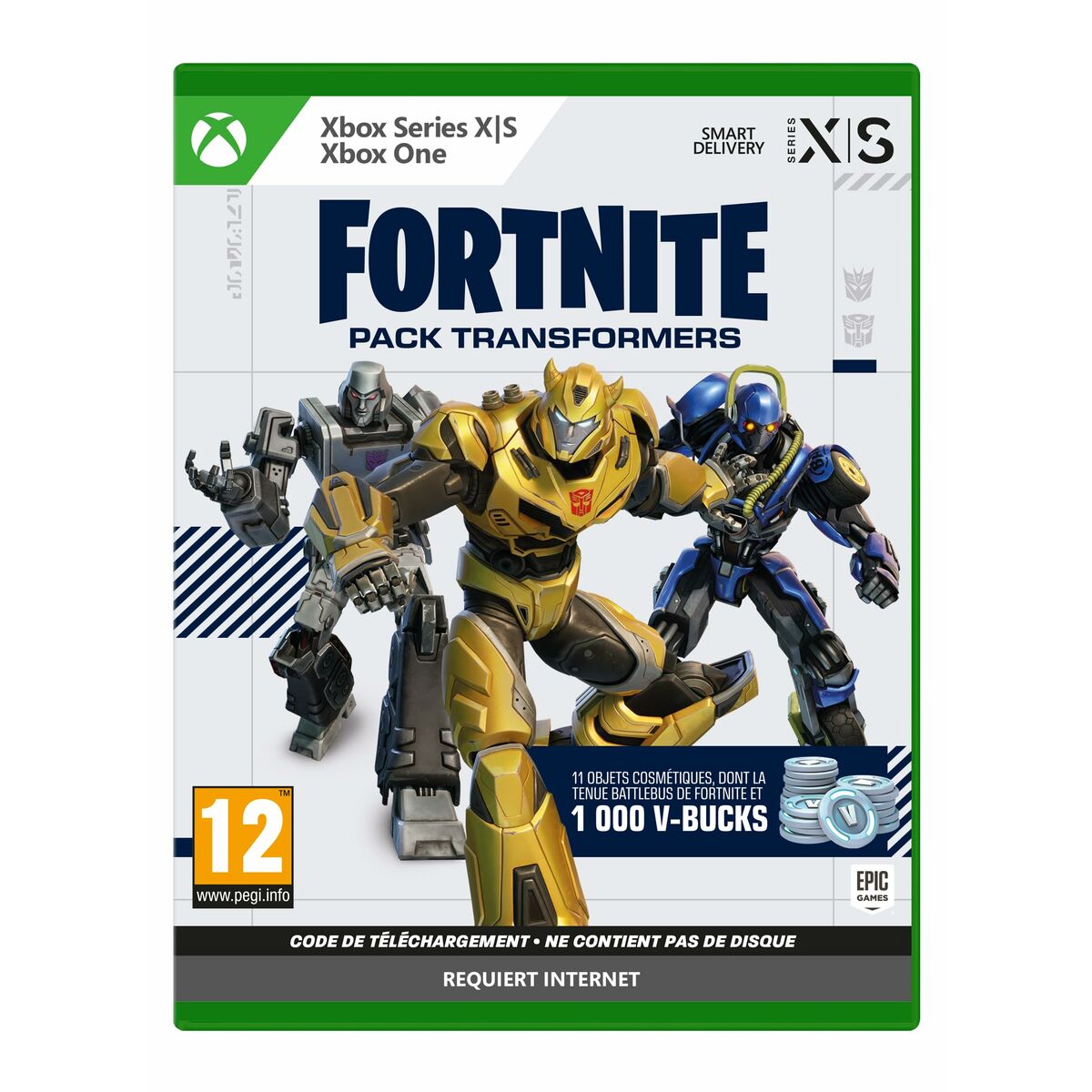 Xbox One / Series X Videospel Fortnite Pack Transformers (FR) Nedladdningskod - 9