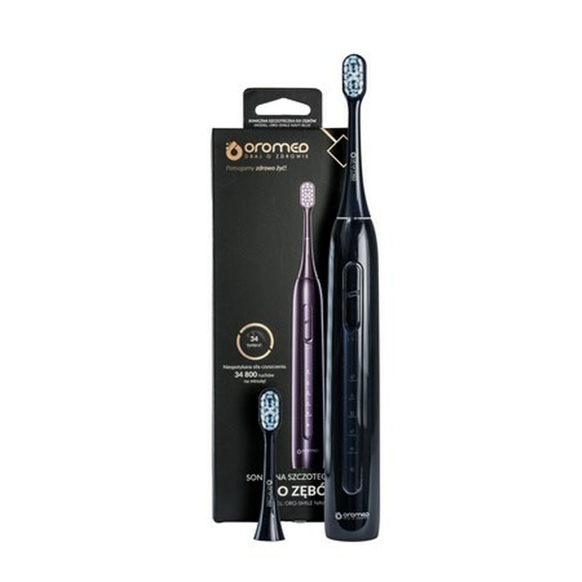 Elektrisk Tandborste Oromed ORO-SMILE NAVY BLUE - 2