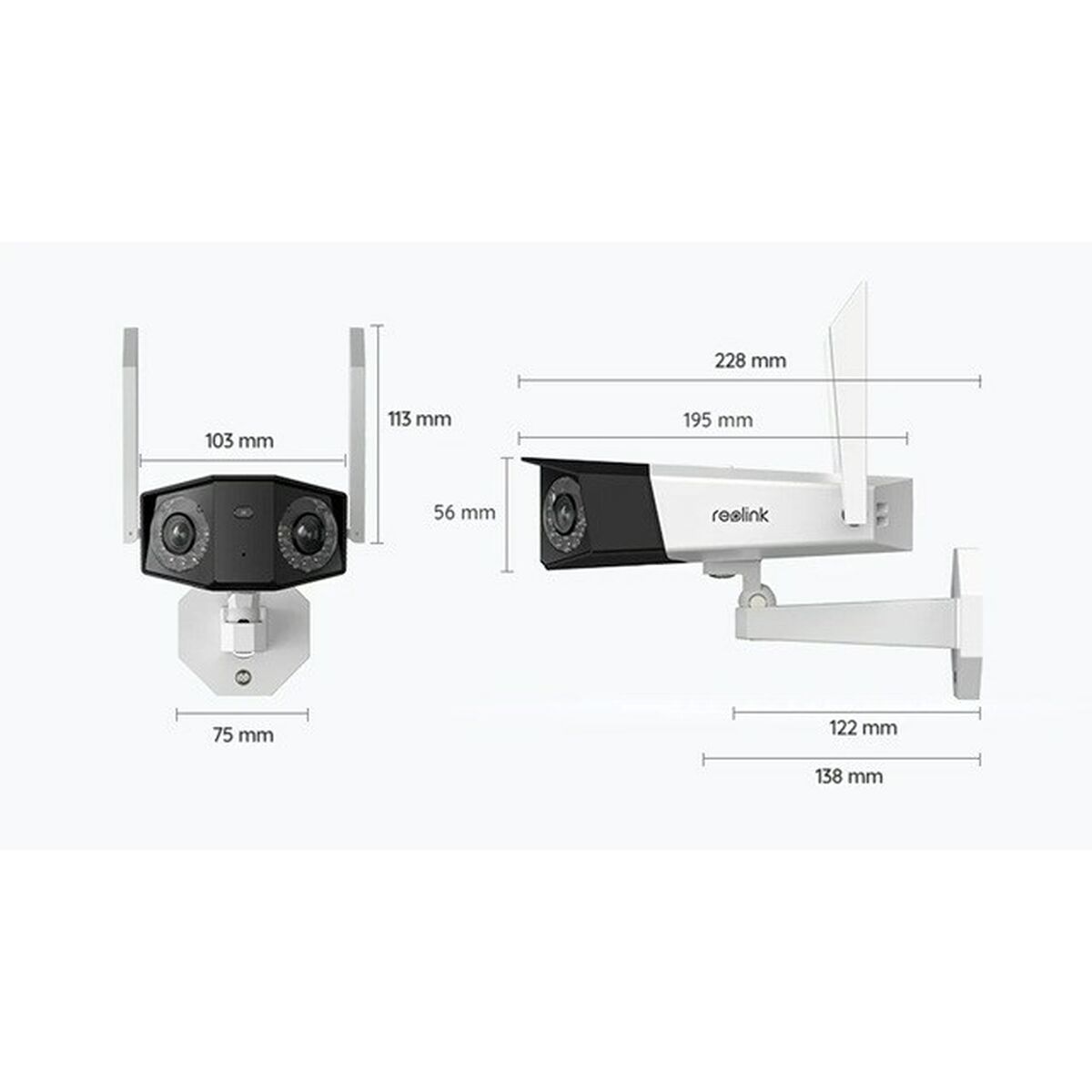 Övervakningsvideokamera Reolink Duo Series W730 - 2