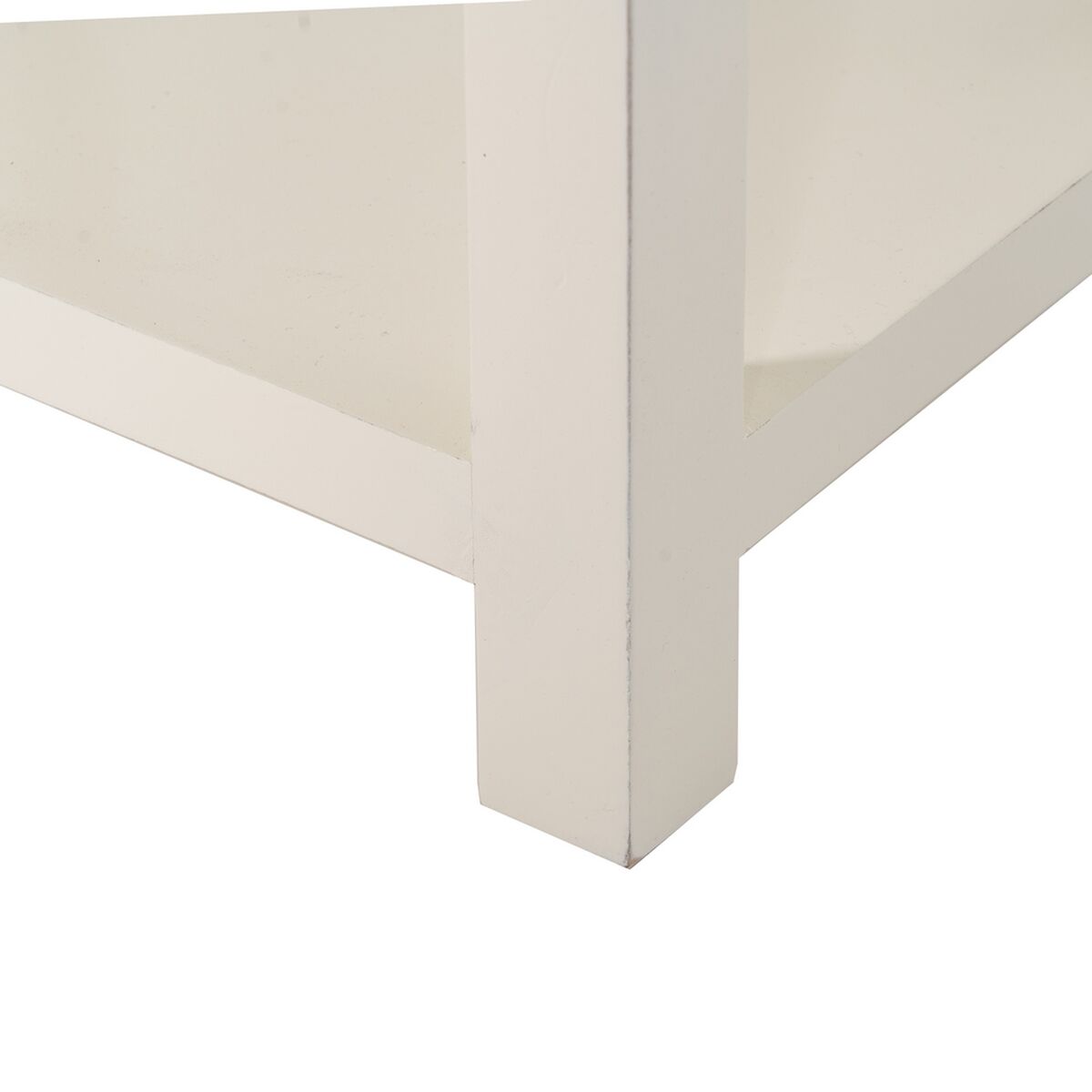 Nattduksbord ORIENT Vit Granträ Trä MDF 45 x 30 x 66 cm - 2