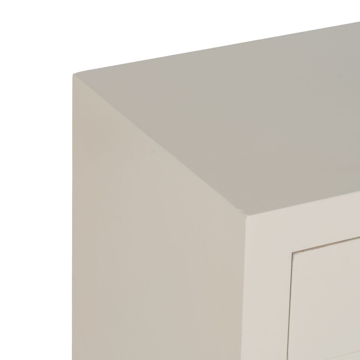 Nattduksbord ORIENT Vit Granträ Trä MDF 45 x 30 x 66 cm - 7