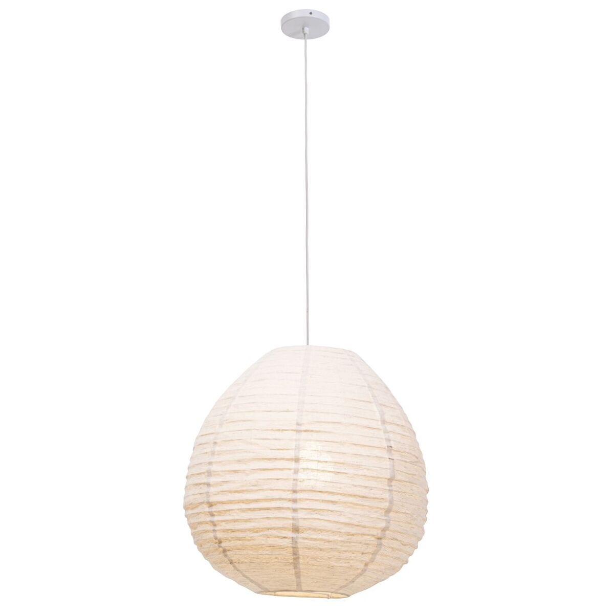 Taklampa Home ESPRIT Beige Jute 50 W 55 x 55 x 60 cm