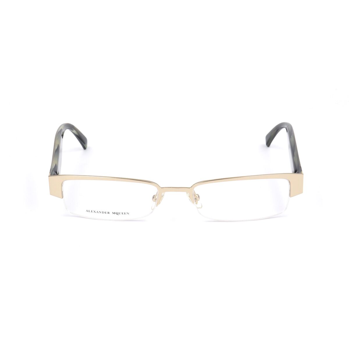 Glasögonbågar Alexander McQueen Gyllene Ø 51 mm - 2
