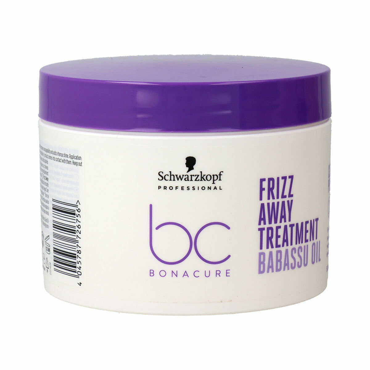 Inpackning mot frissigt hår Schwarzkopf Bc Frizz Away 500 ml