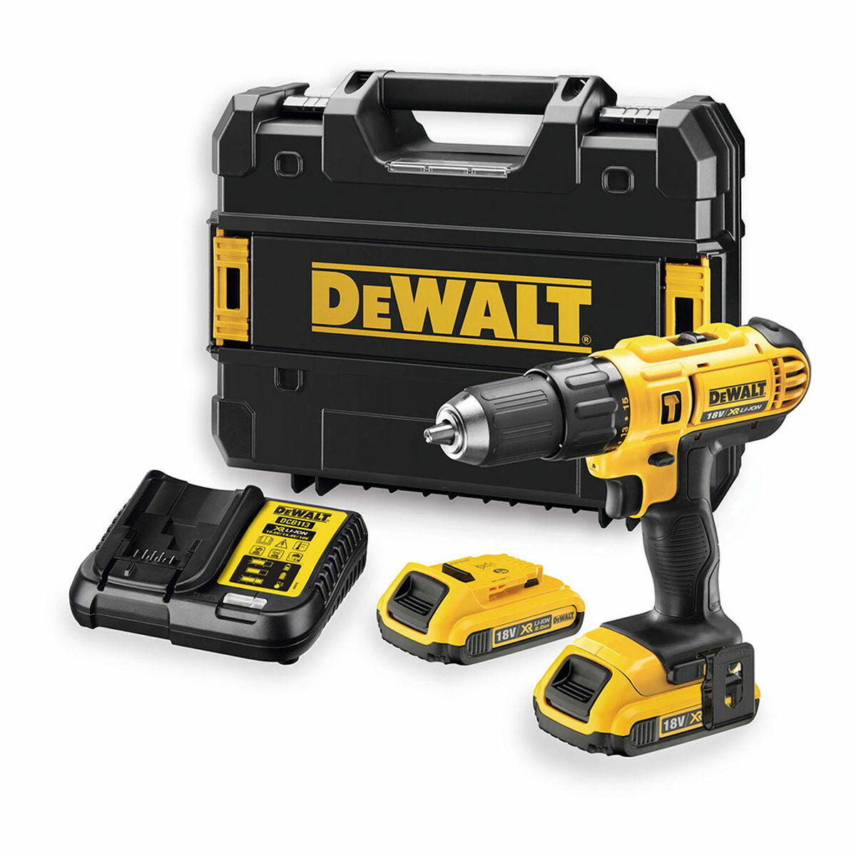 Elektrisk skruvmejsel Dewalt dcd776d2t-qw - 2