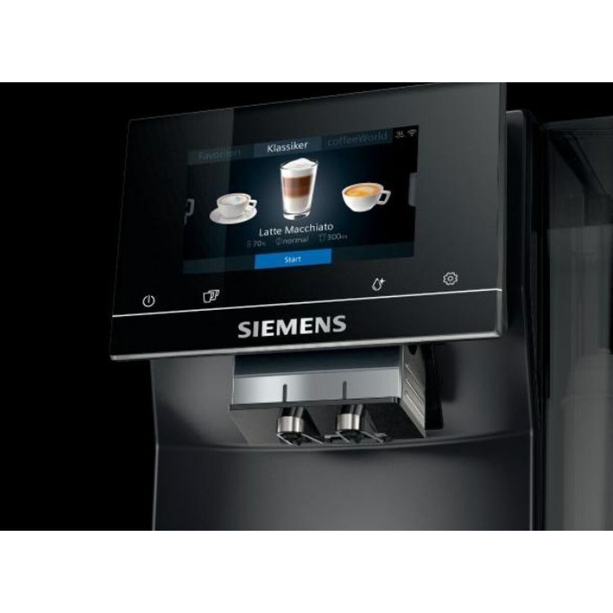 Superautomatisk kaffebryggare Siemens AG TP703R09 Svart 1500 W 19 bar 2,4 L 2 Csészék - 4