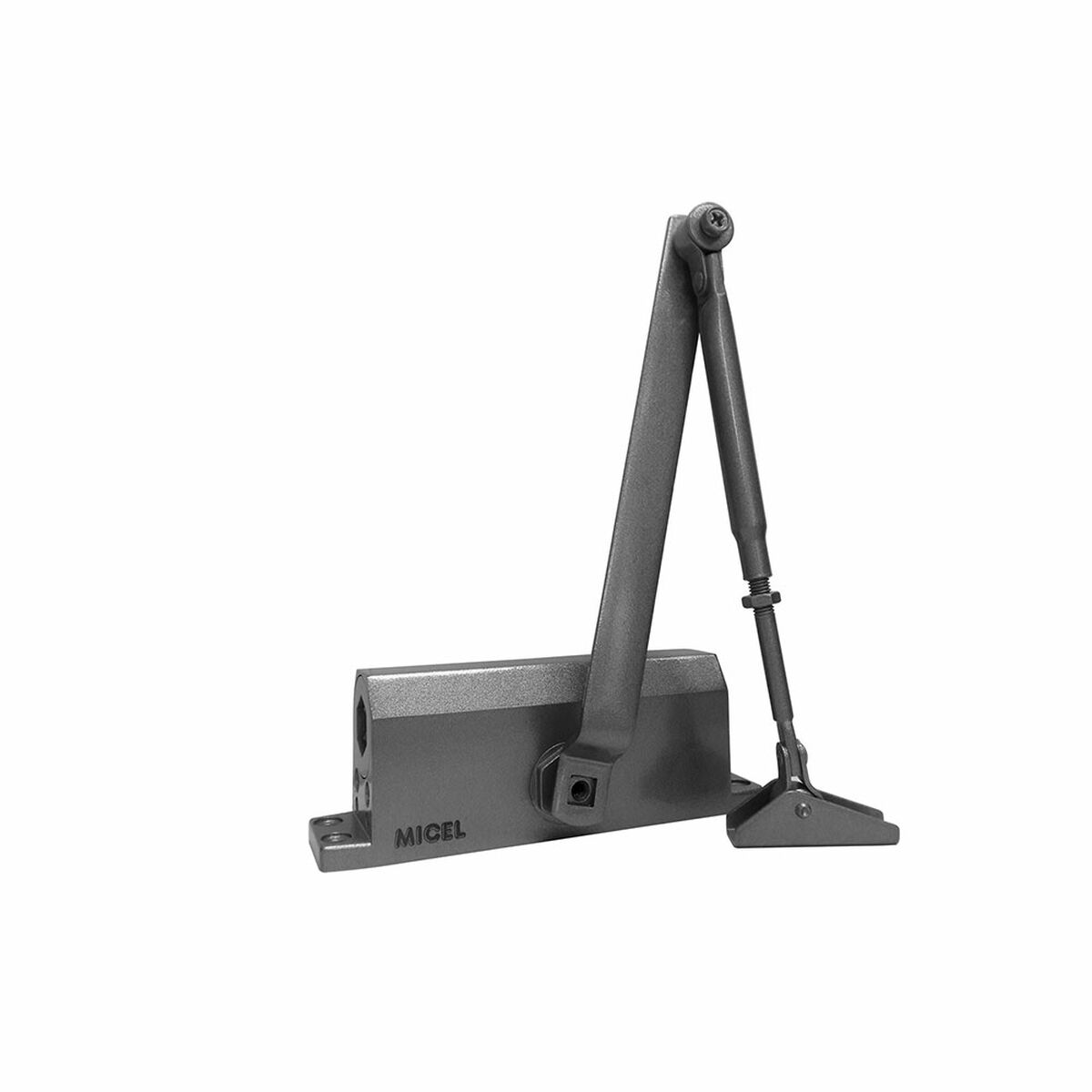Dörrstängare Micel MC01-S Silvrig 700-900 MM Aluminium