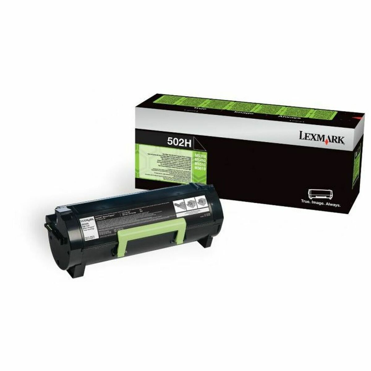 Toner Lexmark 502H R Svart - 2