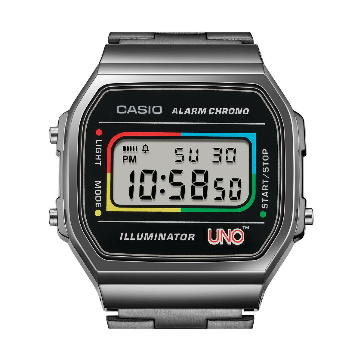 Herrklocka Casio A168WEUC-1AER Svart Grå (Ø 36 mm) - 5
