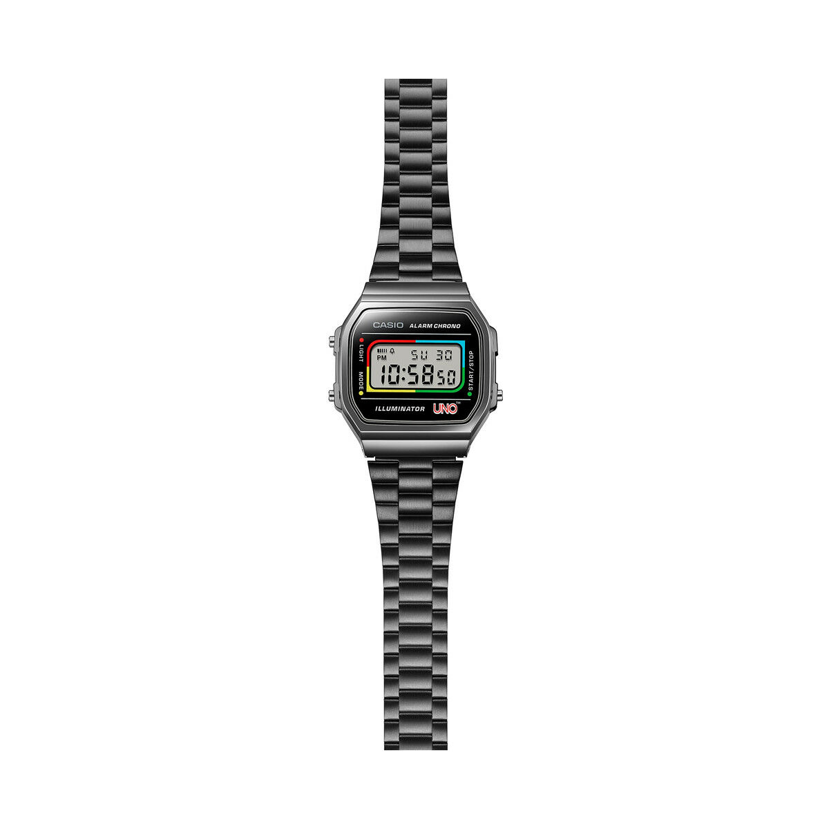 Herrklocka Casio A168WEUC-1AER Svart Grå (Ø 36 mm) - 3
