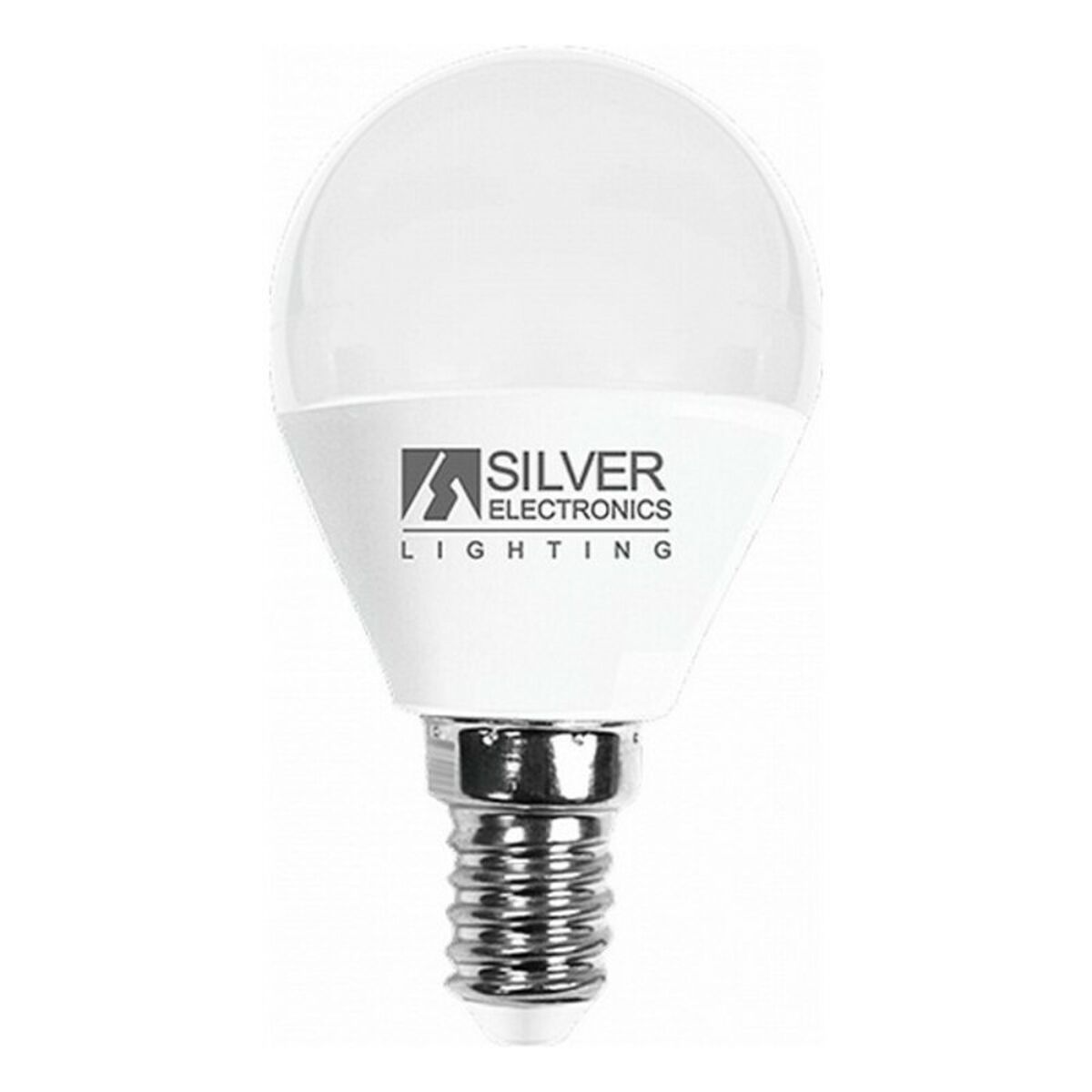 Sfärisk LED-lampa Silver Electronics E14 7W Varmt ljus - 4