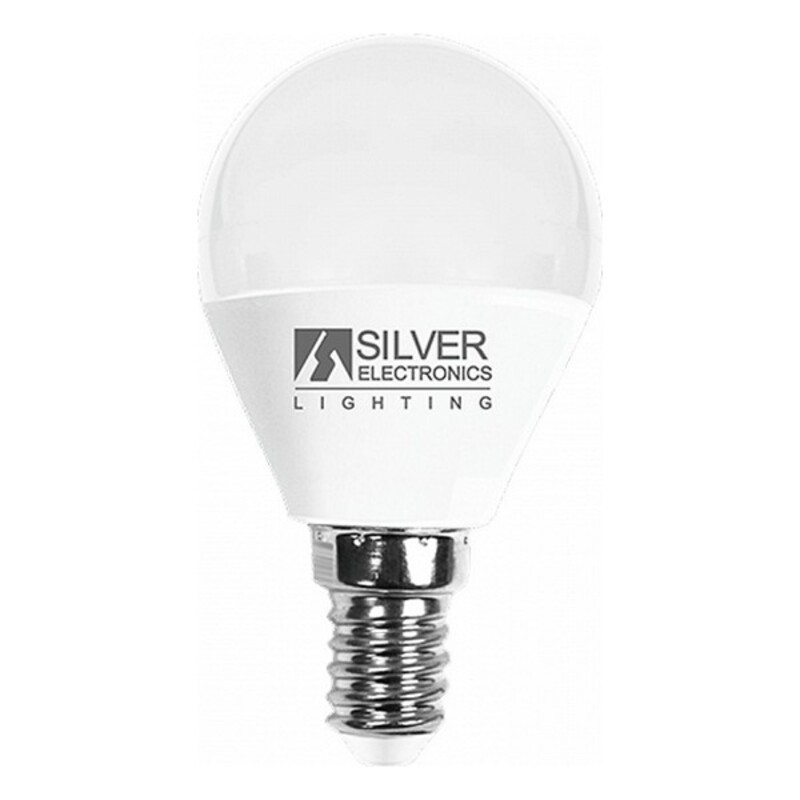 Sfärisk LED-lampa Silver Electronics E14 7W Varmt ljus - 2
