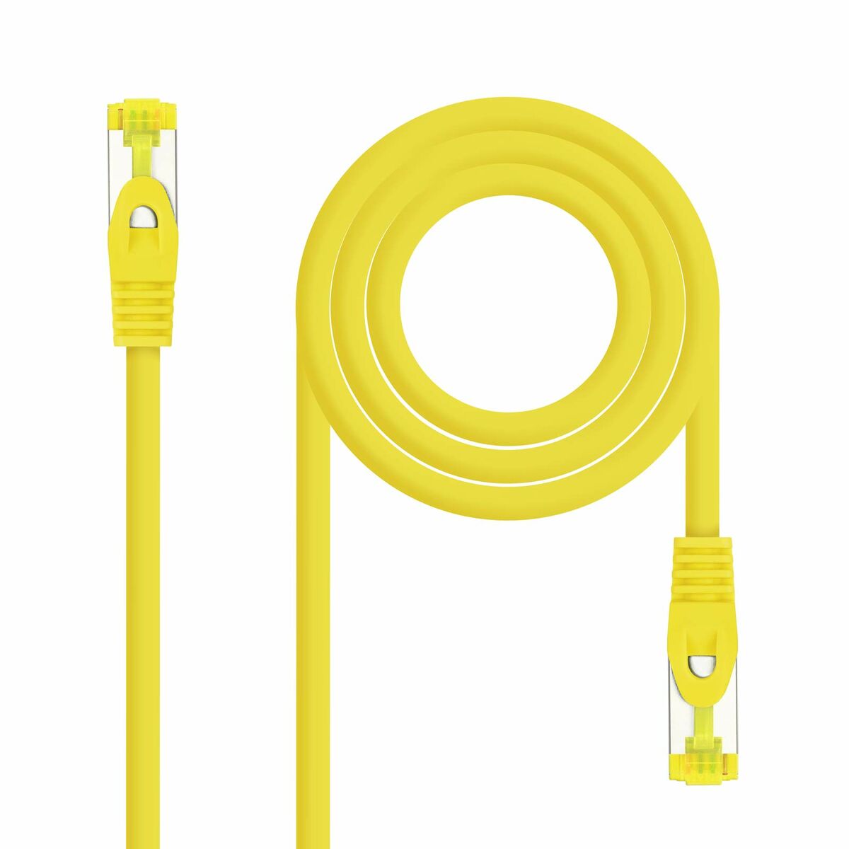 Kabel Kategori 6a SFTP NANOCABLE 10.20.1900-Y Gul Grå 10 m - 2