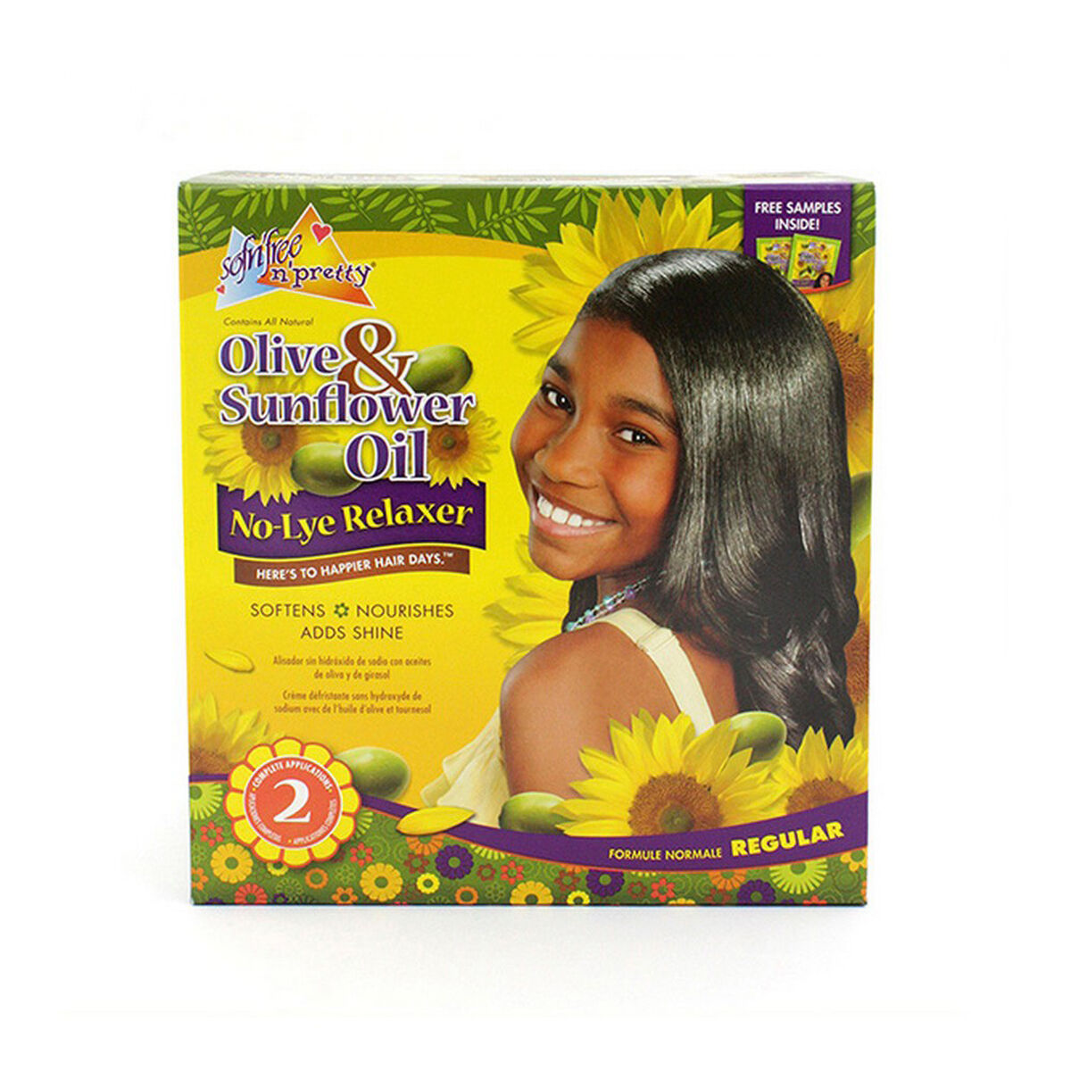Hårolja Sofn'free Pretty Olive & Sunflower Oil