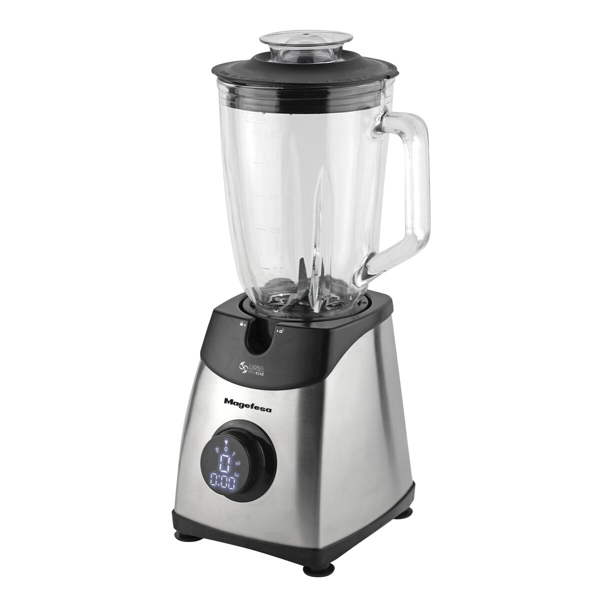 Glasmixer Magefesa MGF4248 Silvrig 1800 W 1,5 L
