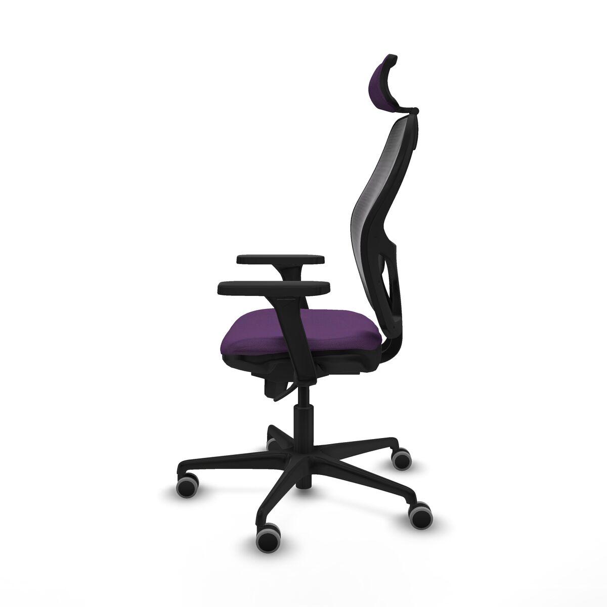Kontorsstol med nackstöd Jorquera Piqueras y Crespo 3D036G2 Purpur - 3