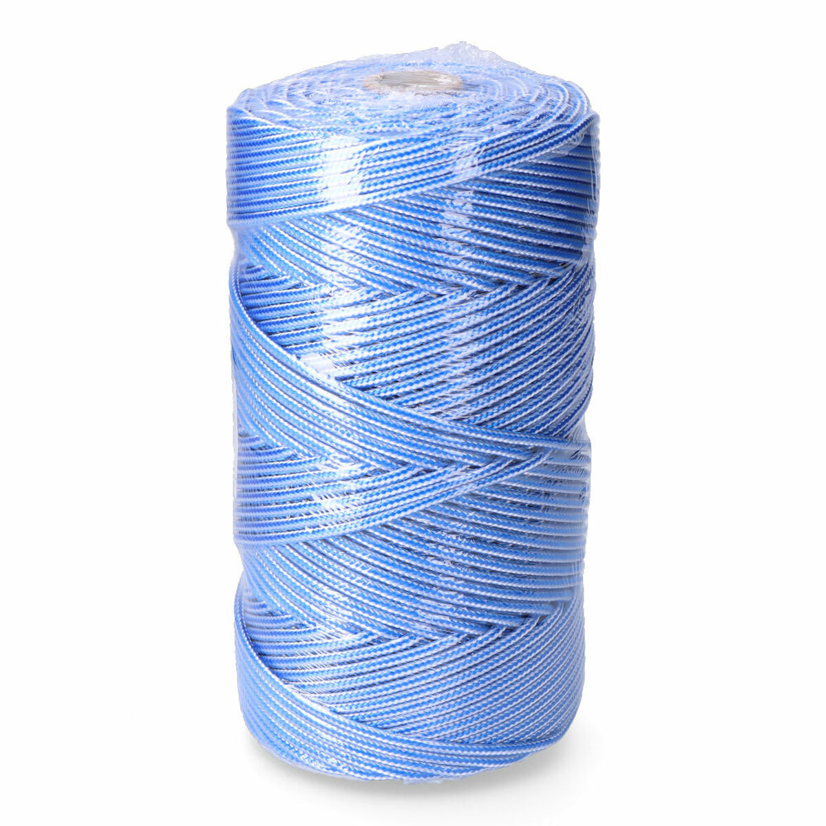 Skosnöre EDM 87913 Blå Vit polypropen 5 mm x 200 m Flätning - 3