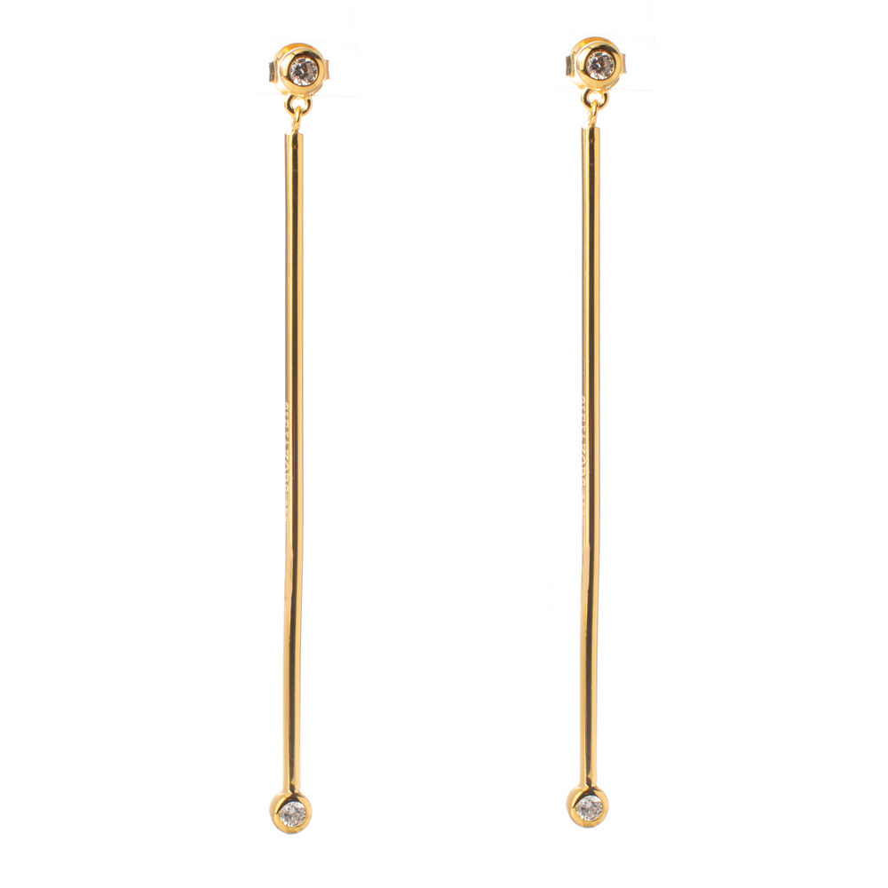 Dam örhängen Sif Jakobs E1034-CZ-YG 8 cm