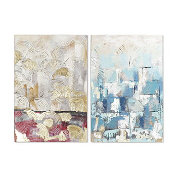 Kanvas DKD Home Decor Furu Kanvas 80 x 3,5 x 120 cm