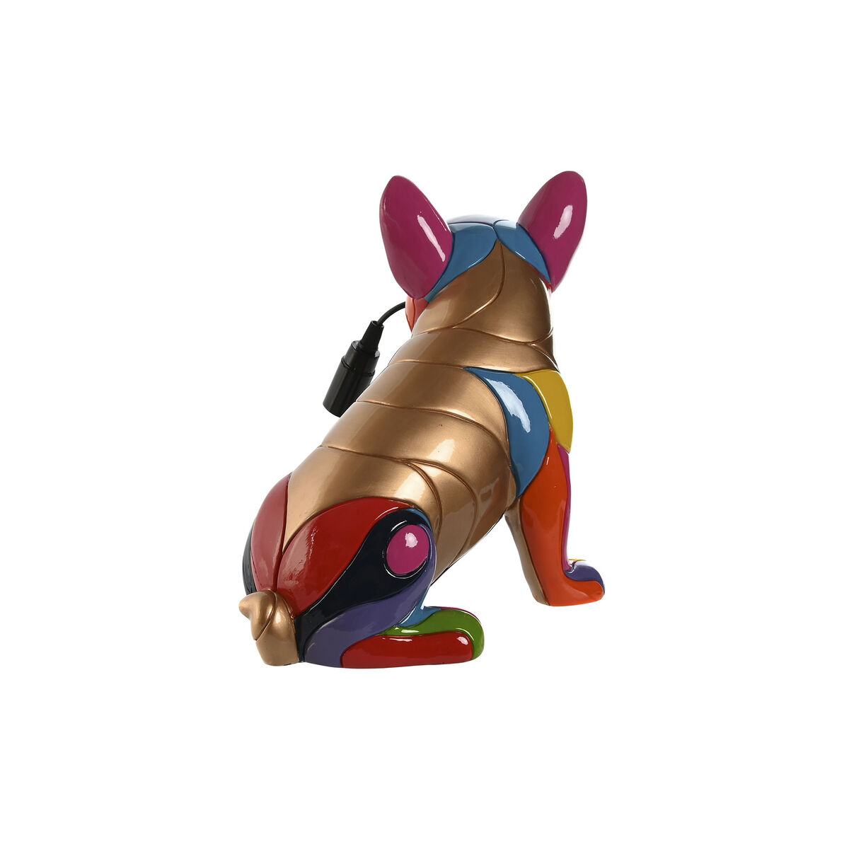 Bordslampa Home ESPRIT Multicolour Harts 28,5 x 17,5 x 28 cm - 3