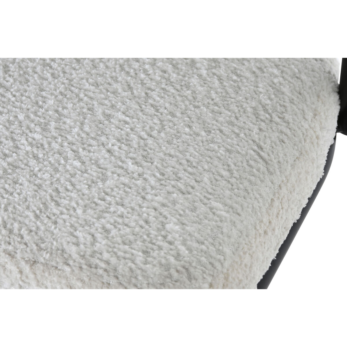 Sittpall Home ESPRIT Vit Metall 48,5 x 48 x 83,5 cm - 3