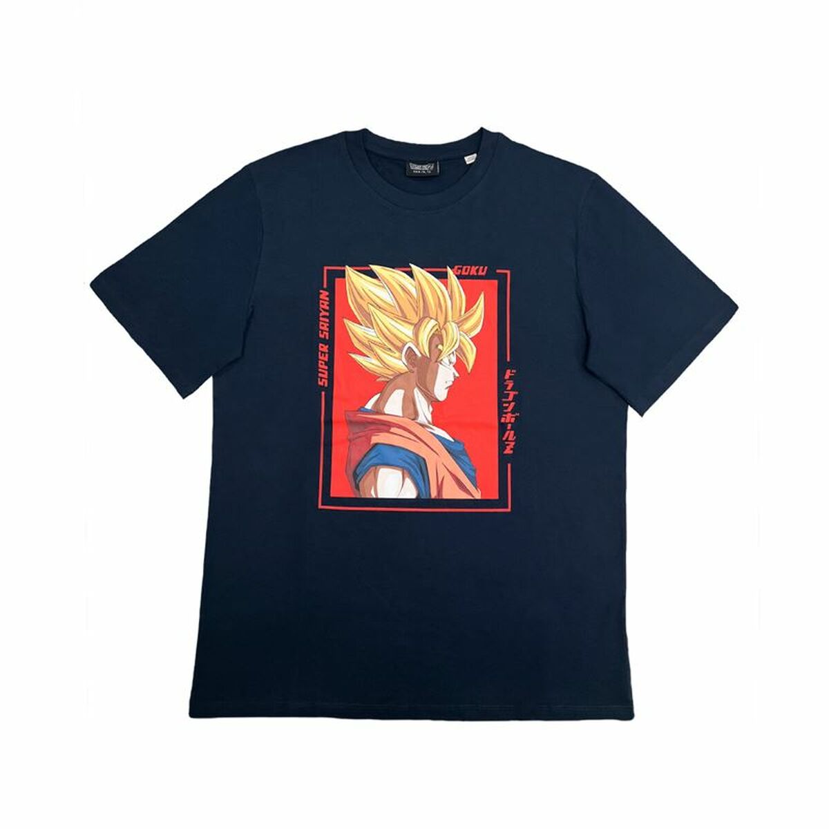 T-shirt med kortärm Herr Jack & Jones Jcodragon Marinblå