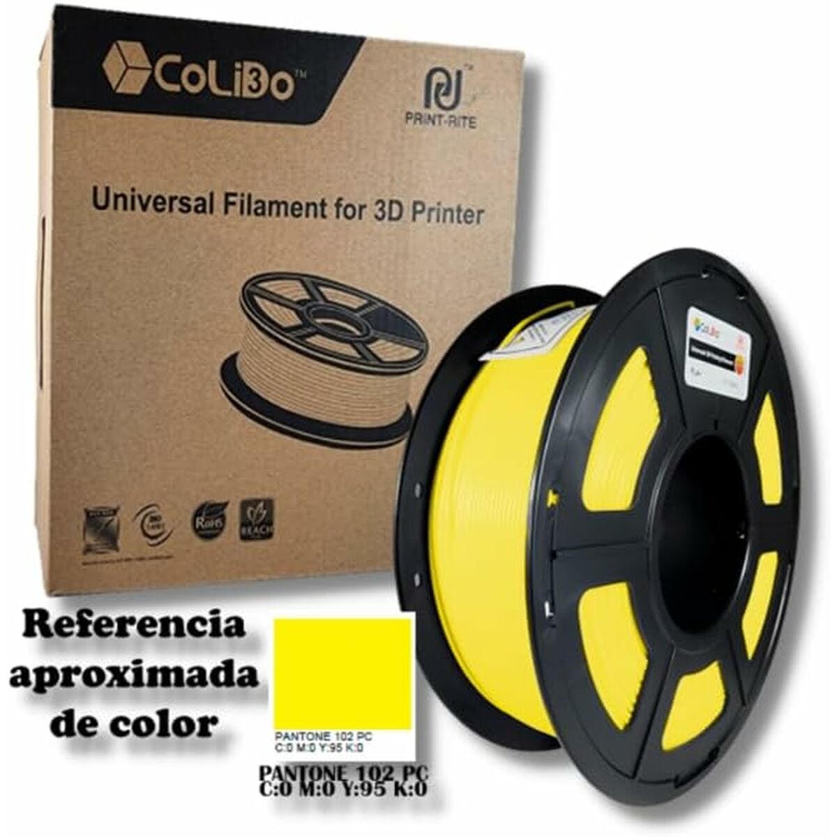Filamentrulle CoLiDo COL3D-LCD164Y - 2