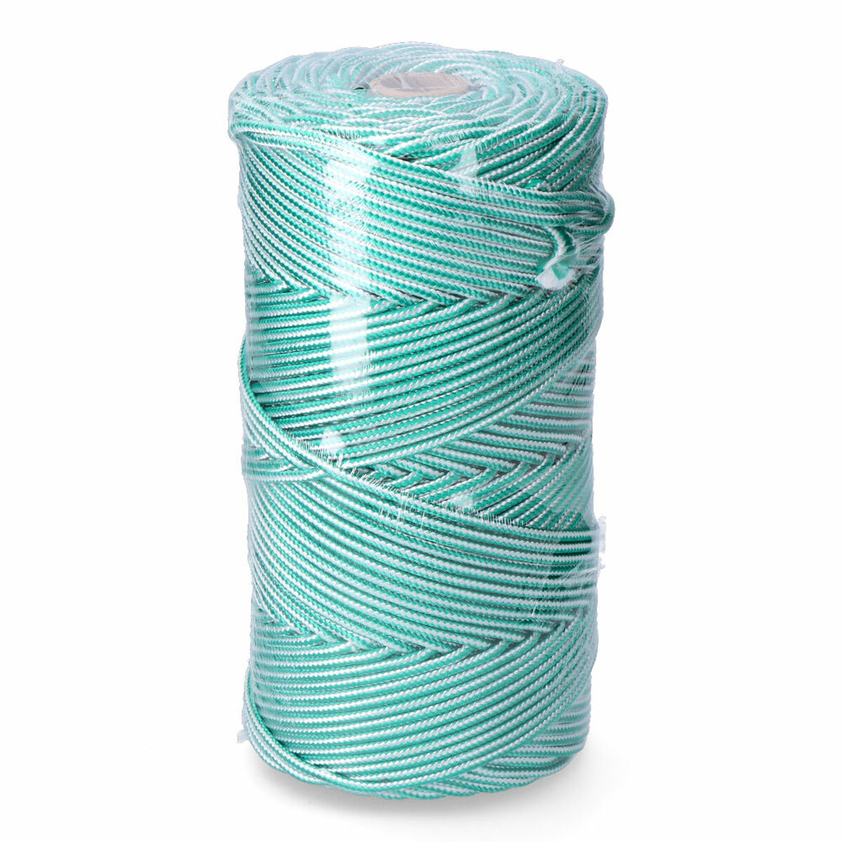 Skosnöre EDM 87914 Vit Grön polypropen 5 mm x 200 m Flätning - 3
