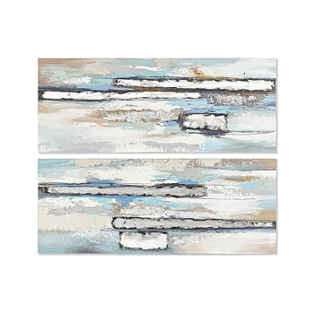 Kanvas DKD Home Decor Furu Kanvas 150 x 3 x 60 cm