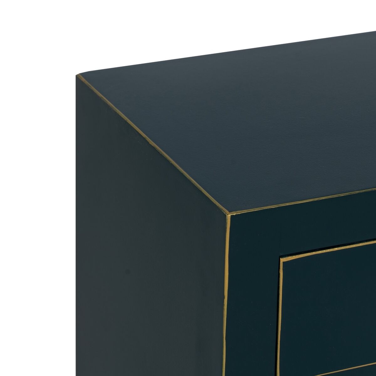 Nattduksbord ORIENT Blå Granträ Trä MDF 45 x 30 x 66 cm - 7