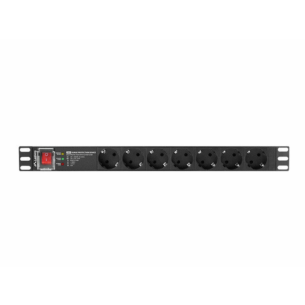 Grenuttag Lanberg PDU-PRO-07F-0200-BK (2 m)