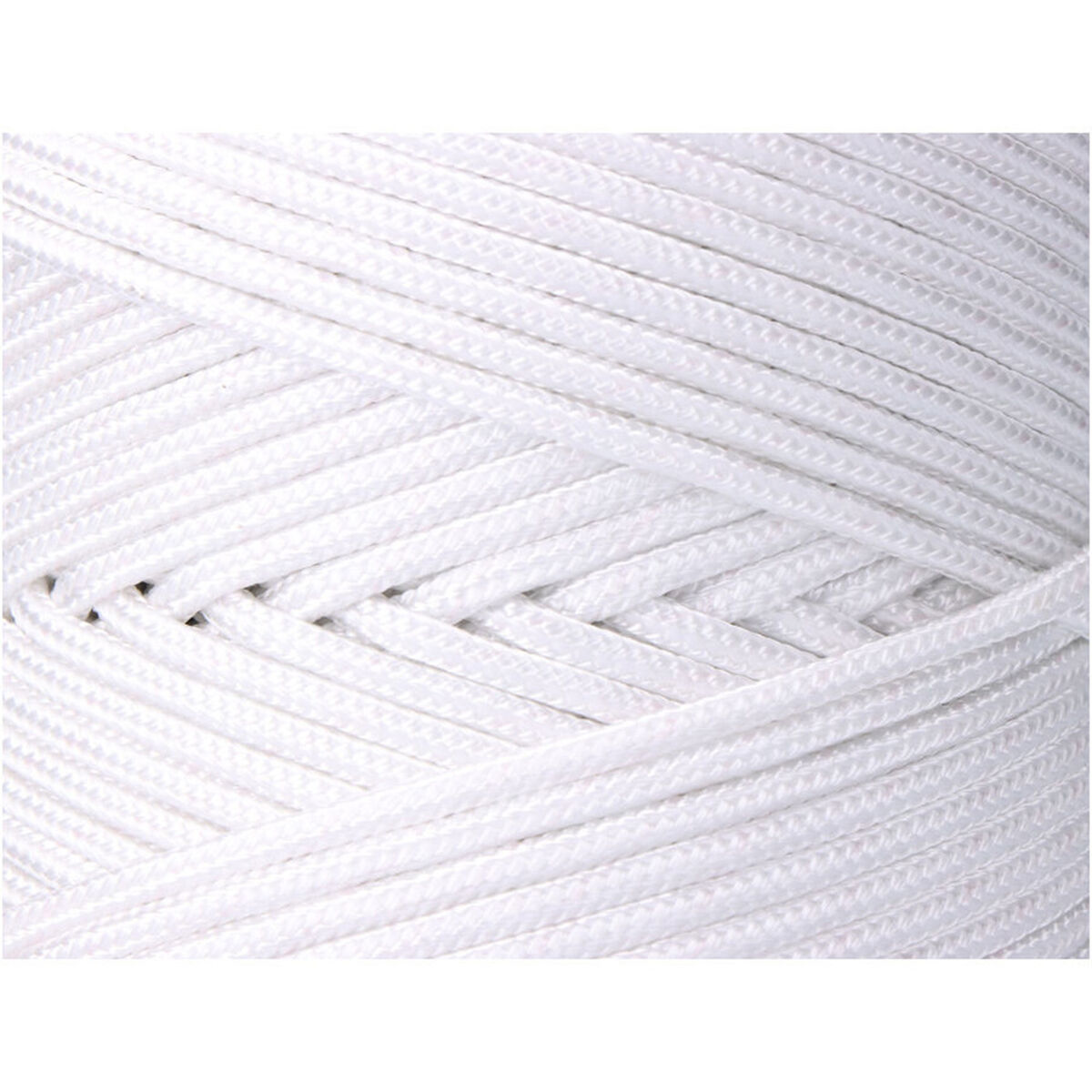 Skosnöre EDM 87915 Vit polypropen 5 mm x 200 m Flätning - 2