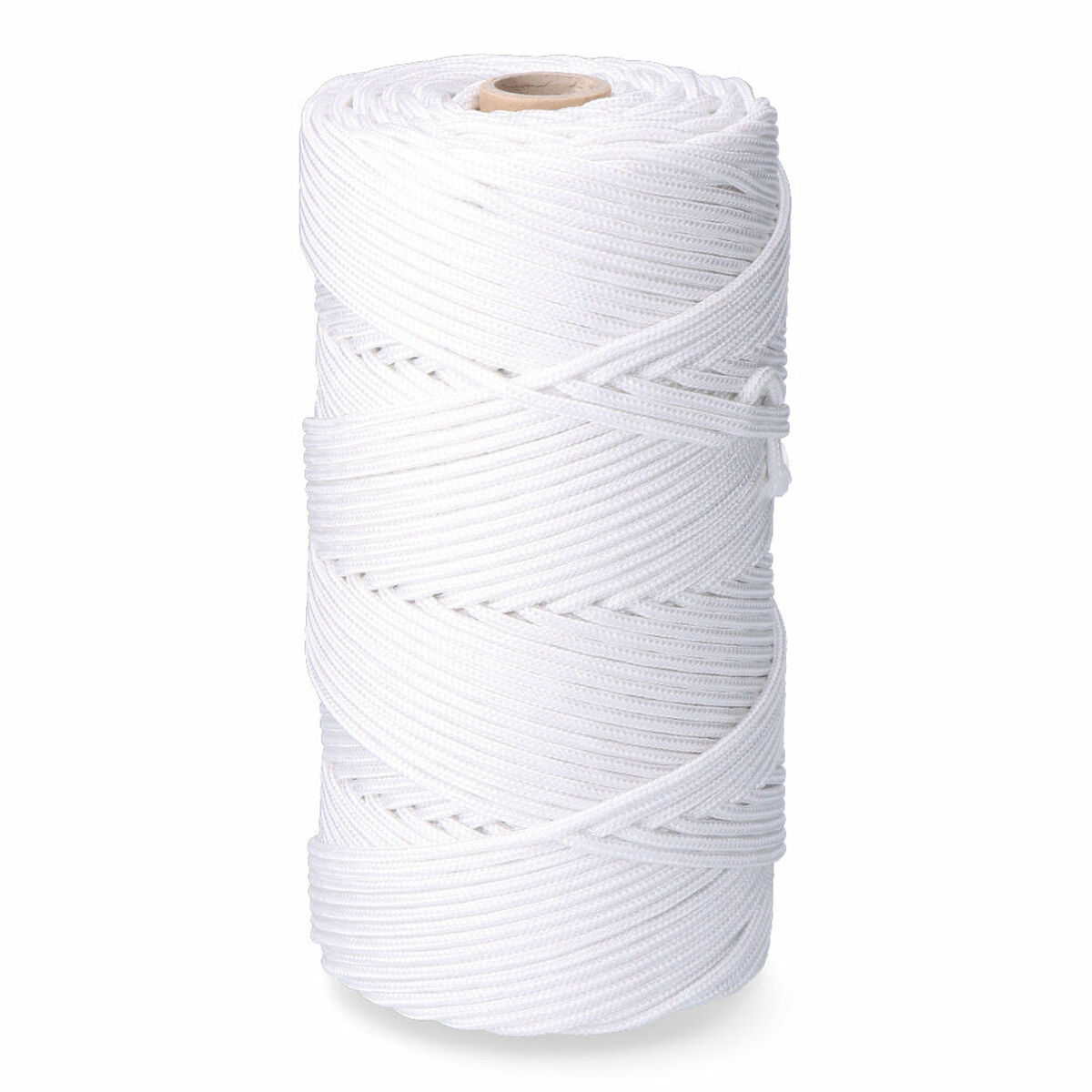 Skosnöre EDM 87915 Vit polypropen 5 mm x 200 m Flätning