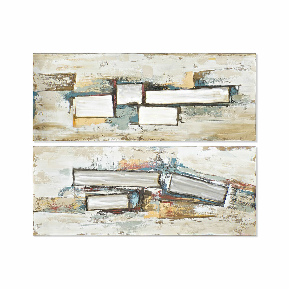 Kanvas DKD Home Decor Furu Kanvas 150 x 3 x 60 cm - 7