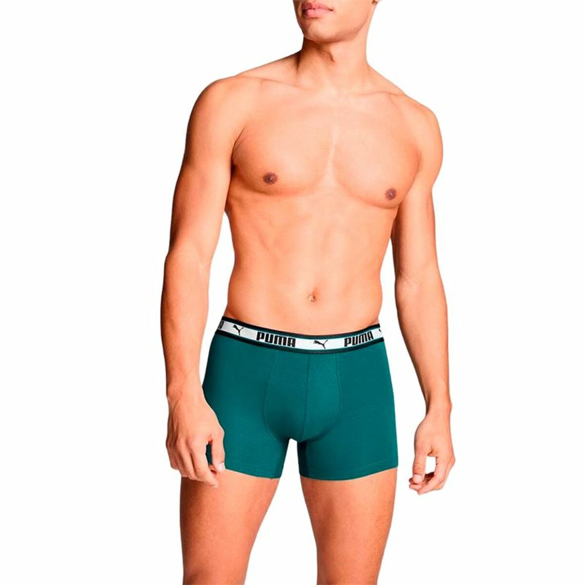 Boxershorts, Herr Puma Grön - 2