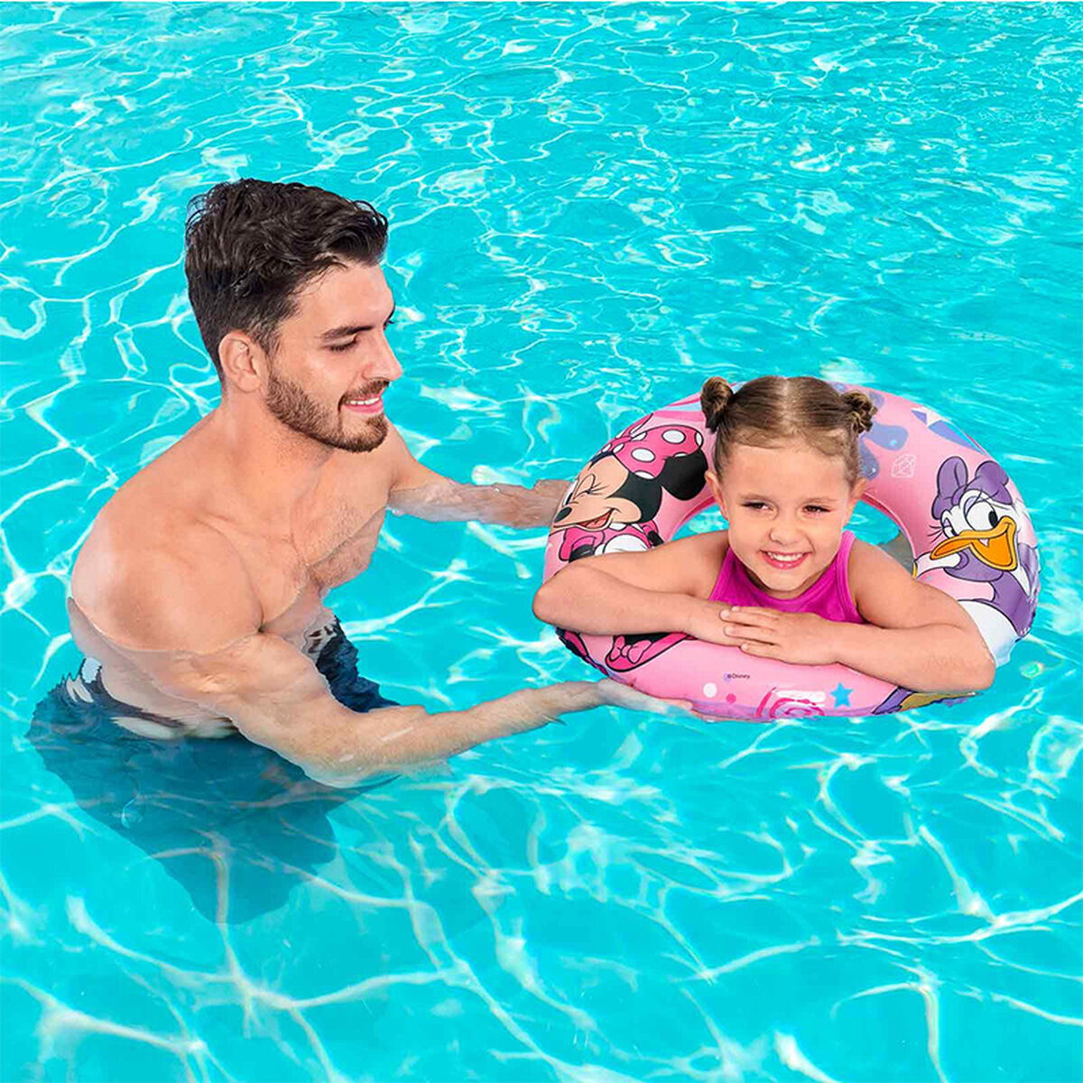 Bestway Uppblåsbar Flotte Disney Minnie D56 cm +3 till 6 År Strand och Pool 91040 - 3