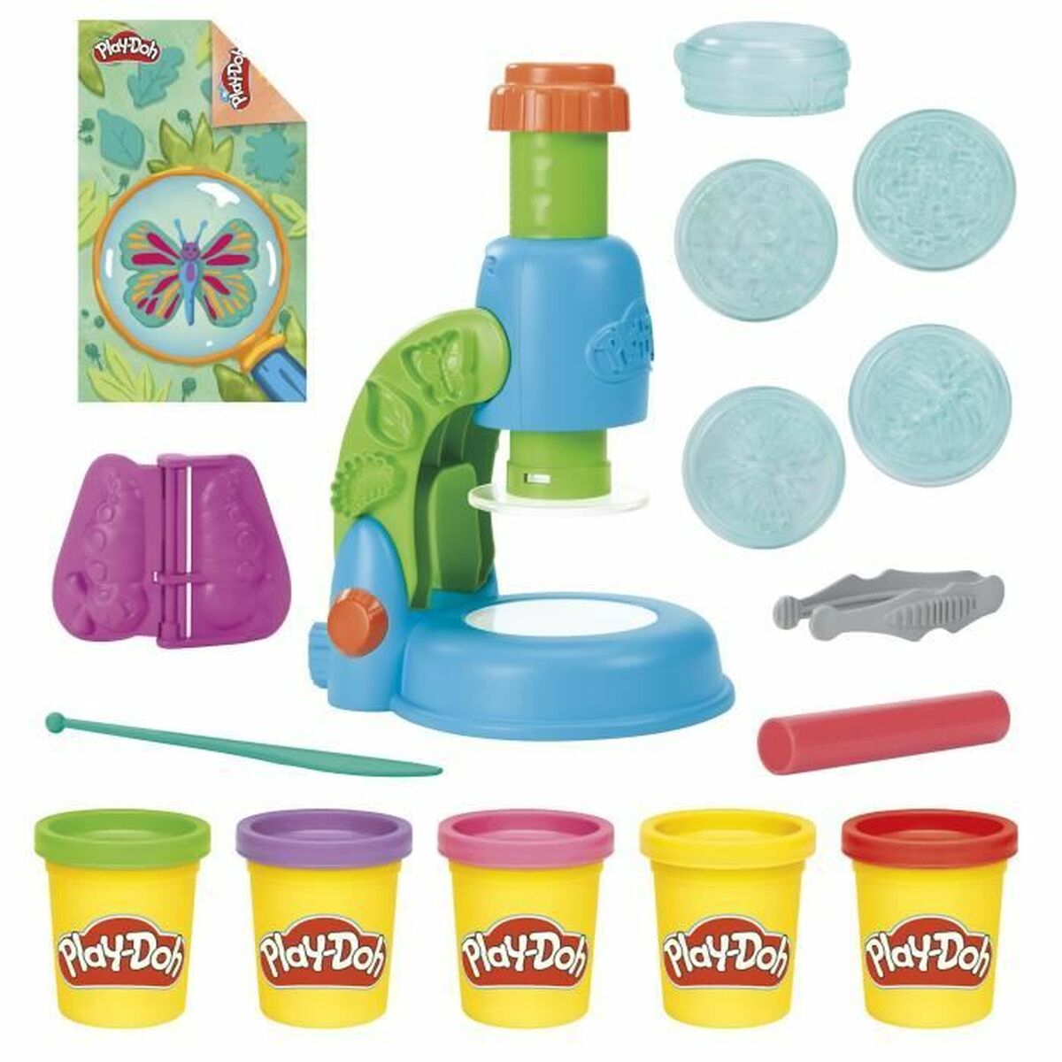 Modellera Spel Play-Doh Mi Pequeño Microscopio Gul - 2