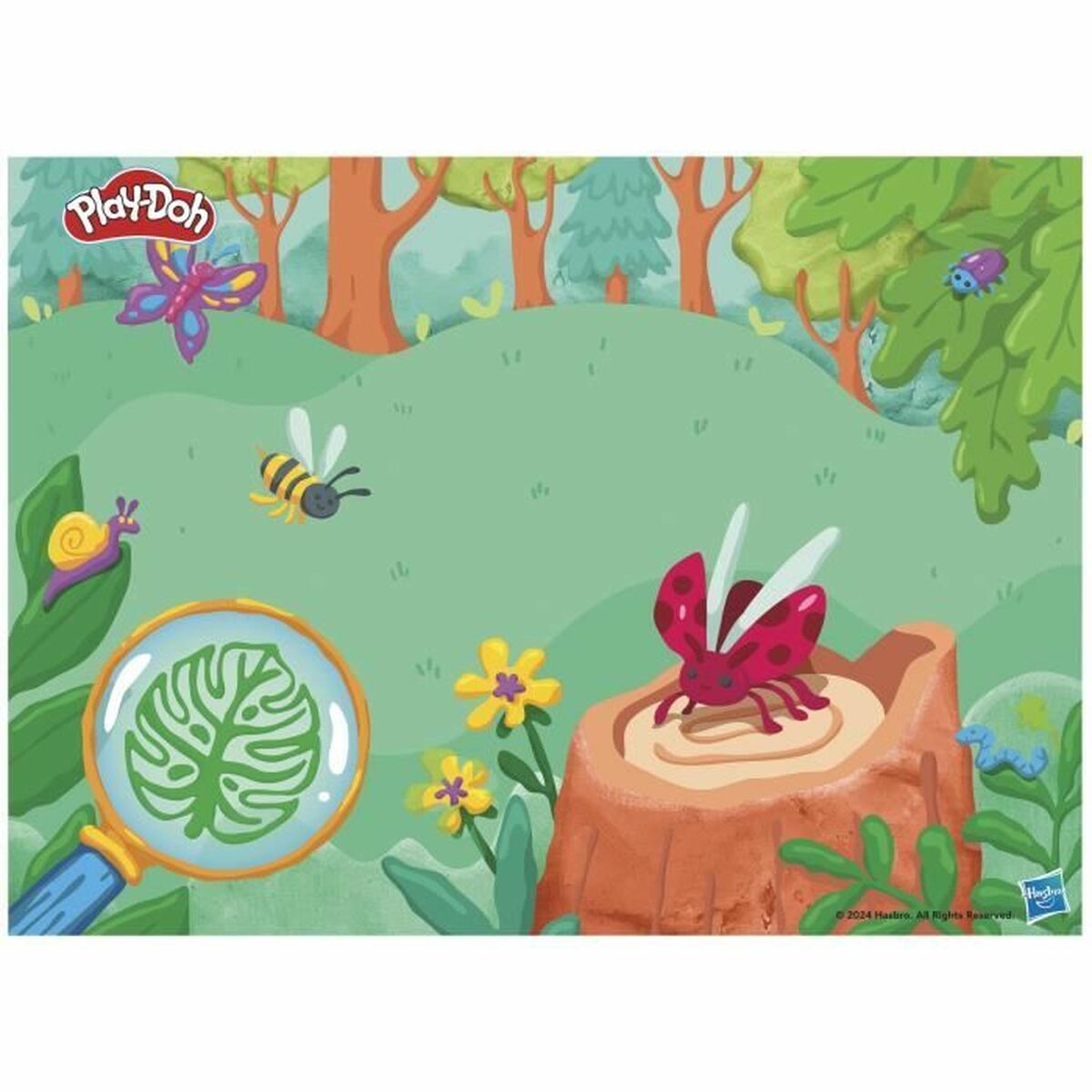 Modellera Spel Play-Doh Mi Pequeño Microscopio Gul - 3