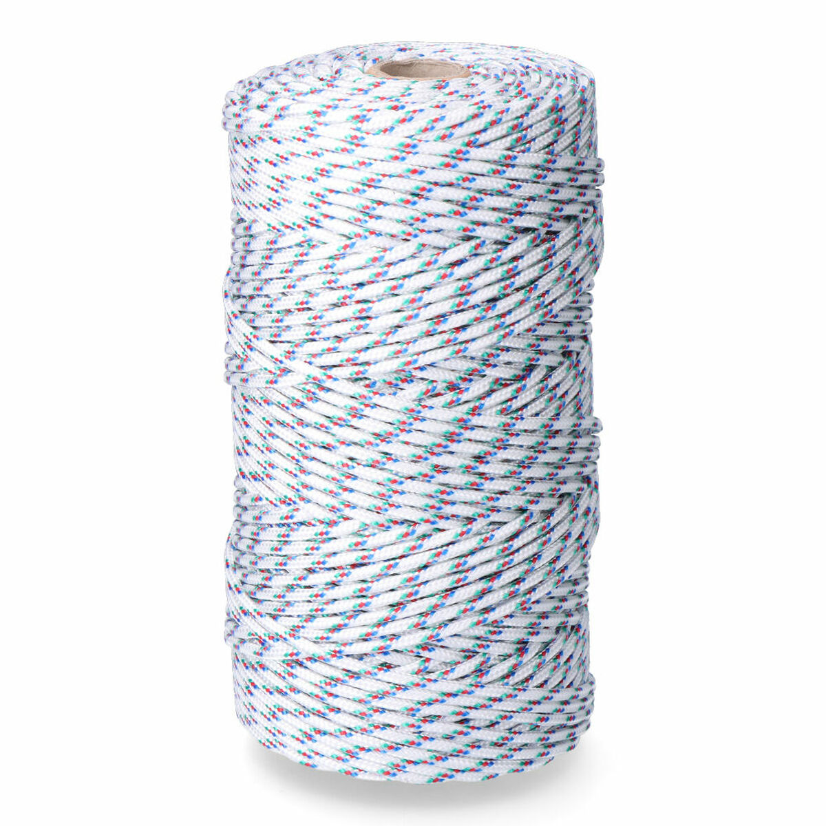 Skosnöre EDM 87916 Trefärgad polypropen 5 mm x 200 m Flätning
