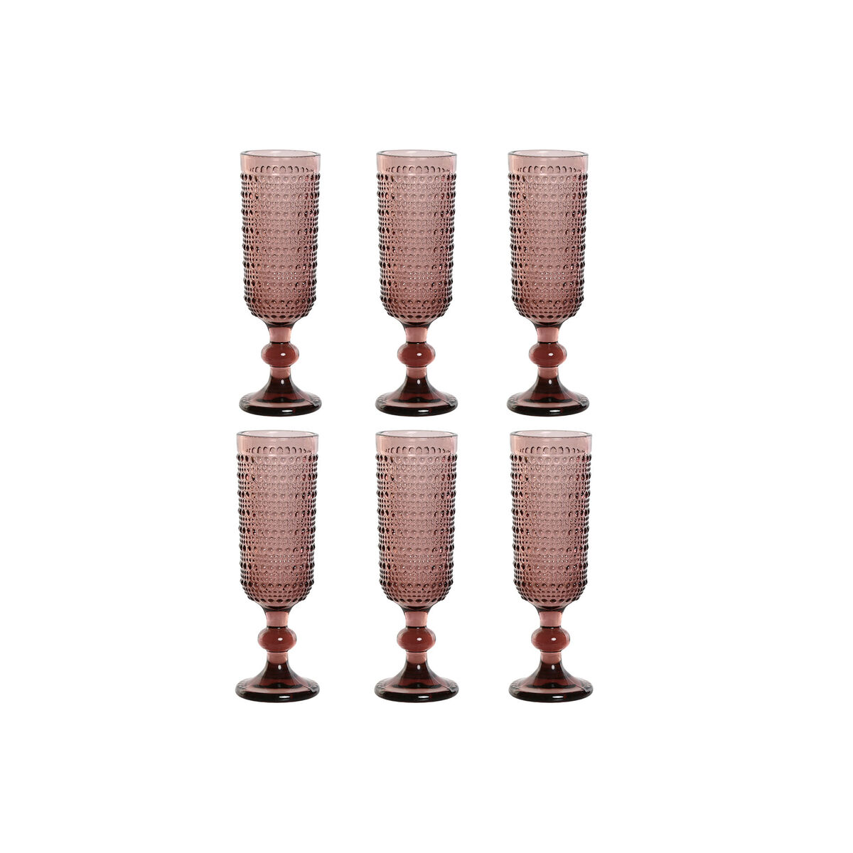 Glasset Home ESPRIT Rosa Glas 150 ml (6 antal)