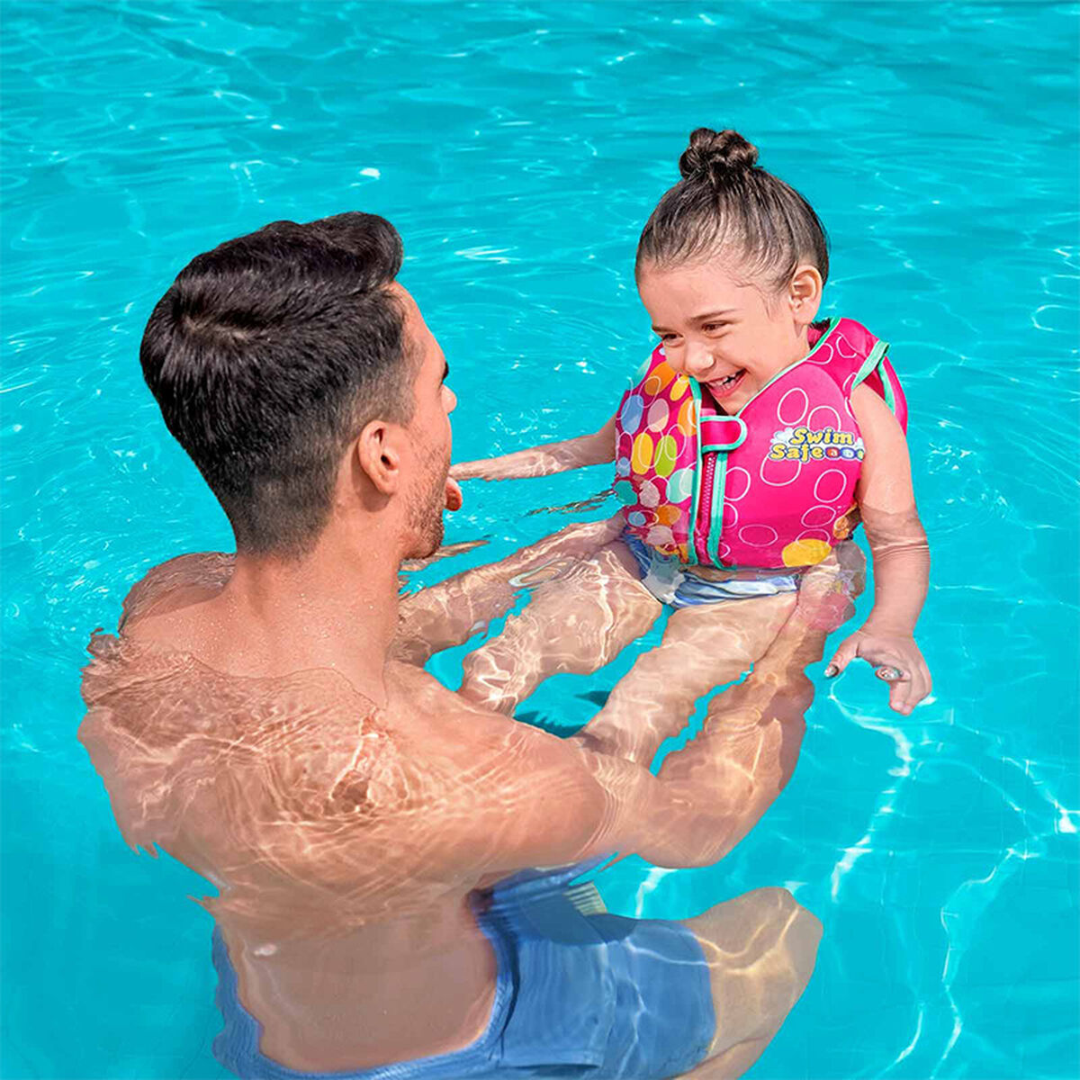 Bestway Mönstrad Simbräda Barnbord Blandade Färger 42x32x3,5 cm +3 till 6 År Strand och Pool 32155 - 4