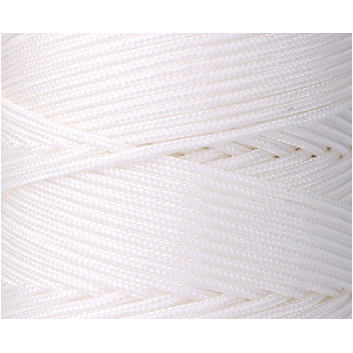 Skosnöre EDM 87917 Vit polypropen 3 mm x 200 m Flätning - 2