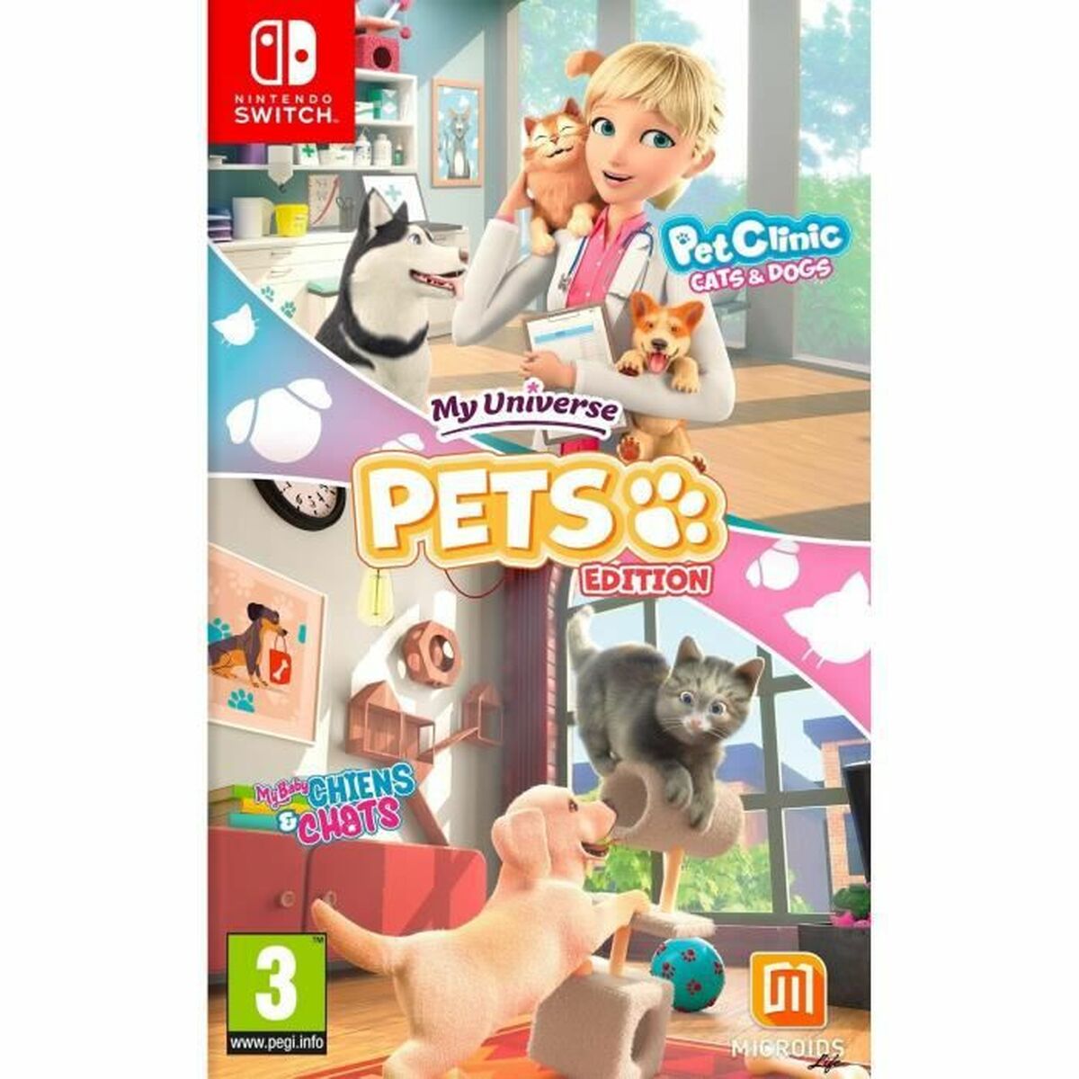 TV-spel för Switch Microids My Universe Pets
