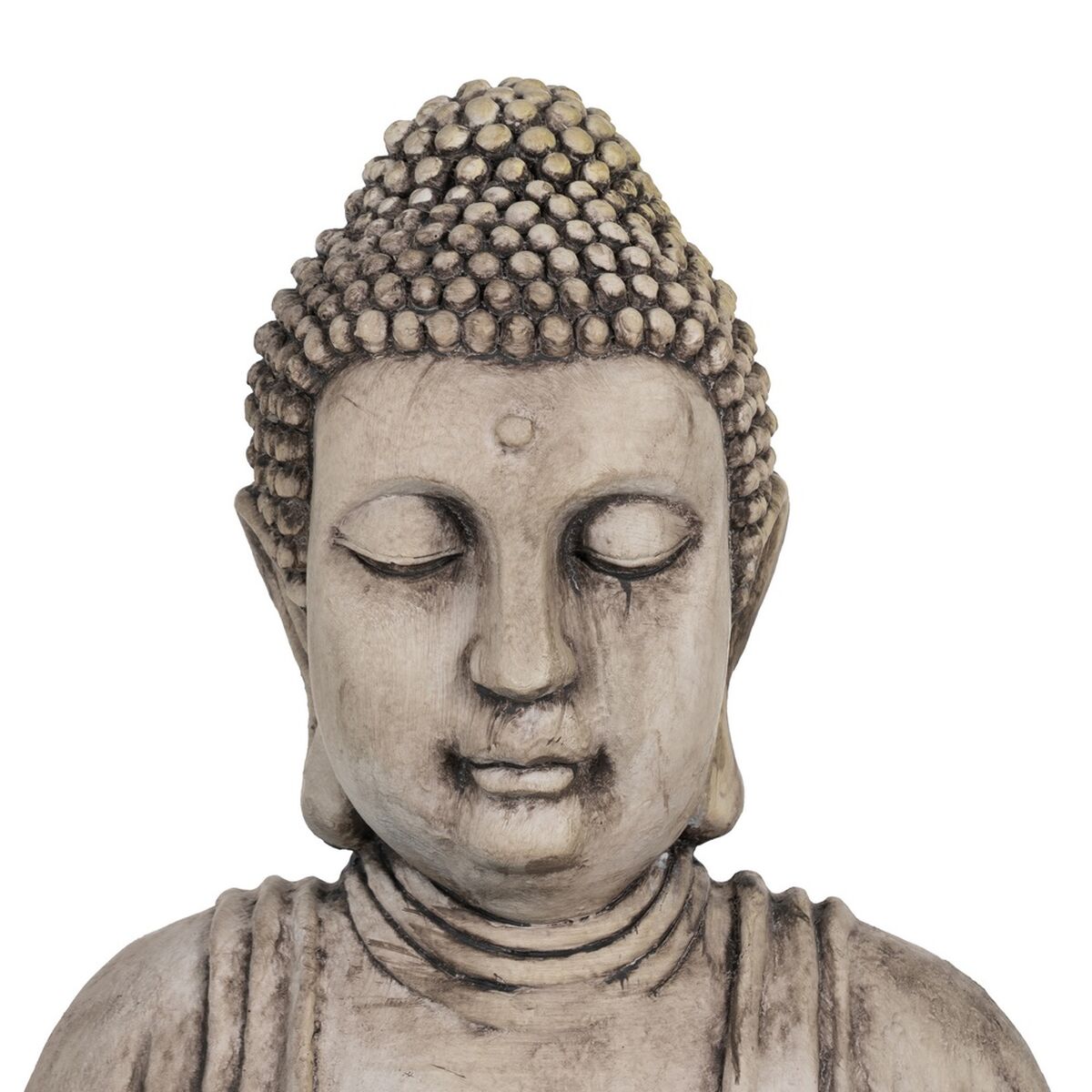 Prydnadsfigur Beige Grå Buddha 54 x 45 x 80 cm - 3