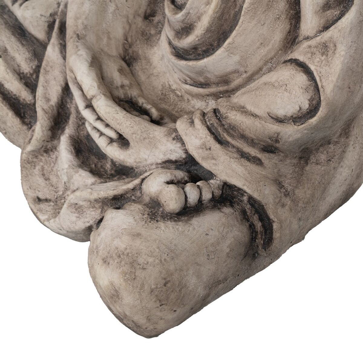 Prydnadsfigur Beige Grå Buddha 54 x 45 x 80 cm - 6